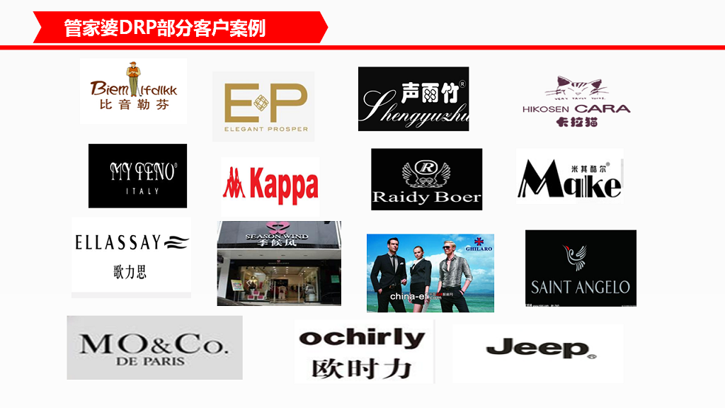 管家婆服装DRP客户案例