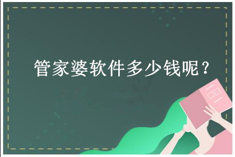 手机管家婆软件多少钱一年
